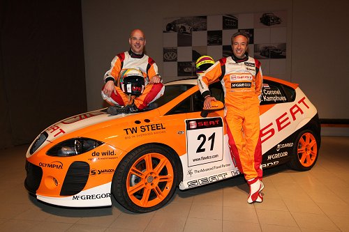 Seat Team Holland met Coronel en Kamphues